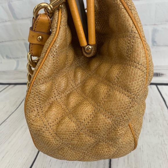 Marc Jacobs quilted ostrich trim bag - Picture 6 of 8